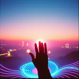 Neon horizon