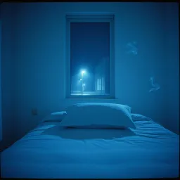 White Lines On Her Pillow