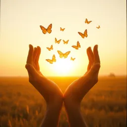 Butterfly kisses