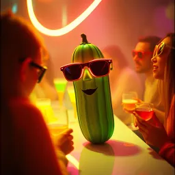 Harry and the Cucumber party