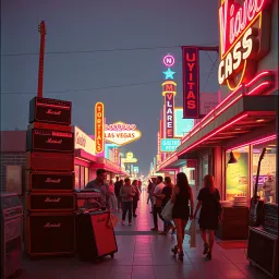Redes de Luz en Las Vegas