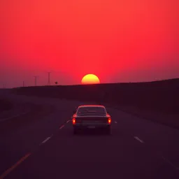 chasing her