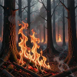 Wild fire