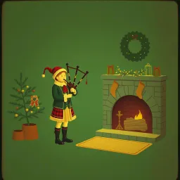 Celtic Santa Claus