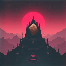 Just riders on a cosmic stone