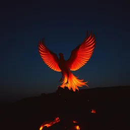 Ghost in the flame