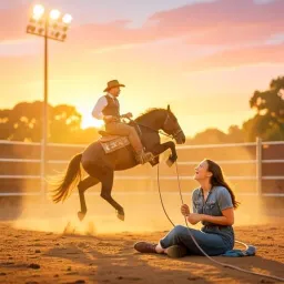 Don’t Ride a Mustang, Ride a Cowboy