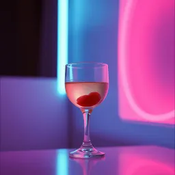 Lispsick Stain on a Cocktail Glass