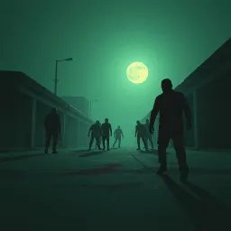 ZOMBIES AT THE HOOD