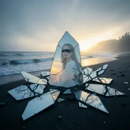 Shattered reflection