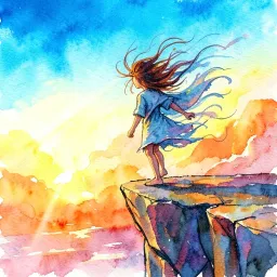 Durchs Haar der Wind