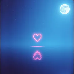 La luna brilla como nunca