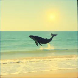 Der Wal am Strand