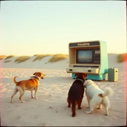 Saltgirl and Her Dogs