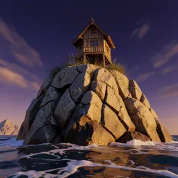 House on a rock