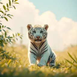 White Tiger Baby