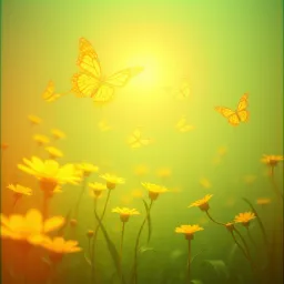 BEE'S & BUTTERFLY'S, A DREAM OF SPRING