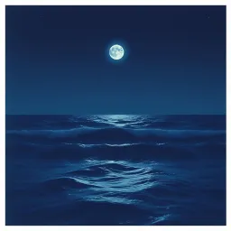 Underneath the silver Moon