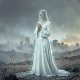 Lady in White