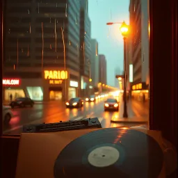 Midnight Window Glow