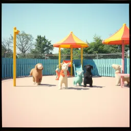 Happy Children at Play