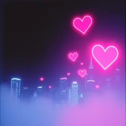 Neon Hearts