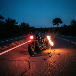 Ripping Harley Davidson