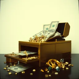 Geld druckerrei