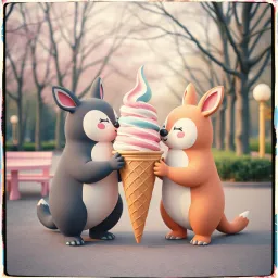 Stuck together, Best friend forever