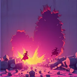 Walls Collapsing in the Abyss