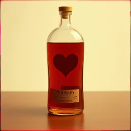 I drank her off my mind "But she's still in my heart"