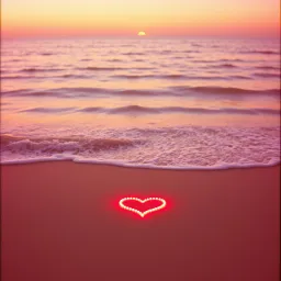 Heartbeat by the Sunset Waters