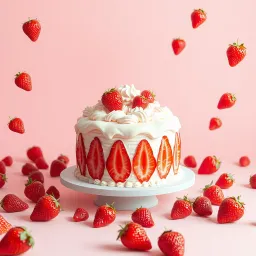 Strawberry Cake