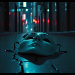 Le masque tombe