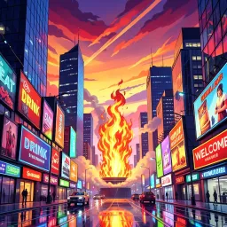 Burning Sky Groove