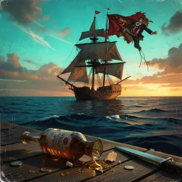 Black Flag in the Blue