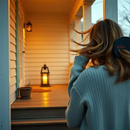 Warm Porch Light