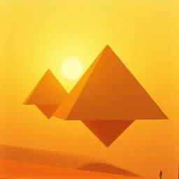 I made the pyramids!!!!!