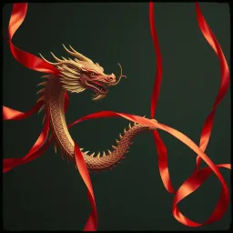 A ribbon made of chain