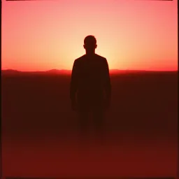 The blades sink in