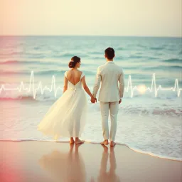 Coral Blue Ocean Love