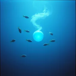 Blue sea