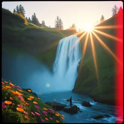 My waterfall (Brie