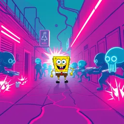 KD in Bikini Bottom