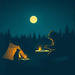 Alone with My Tent (And a Bear Named Steve)