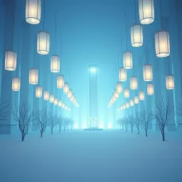 Paper Lanterns in the Blizzard