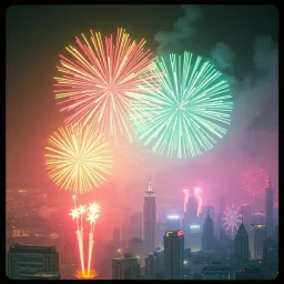 Fireworks in the Sky