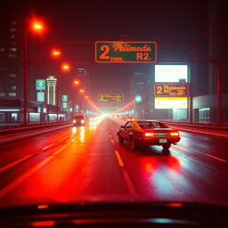 Late night drive