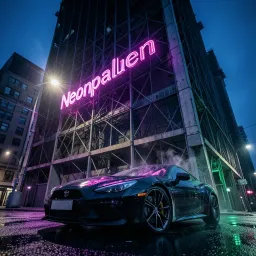 Neonpalmen