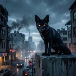 Black Fox ist wachsam